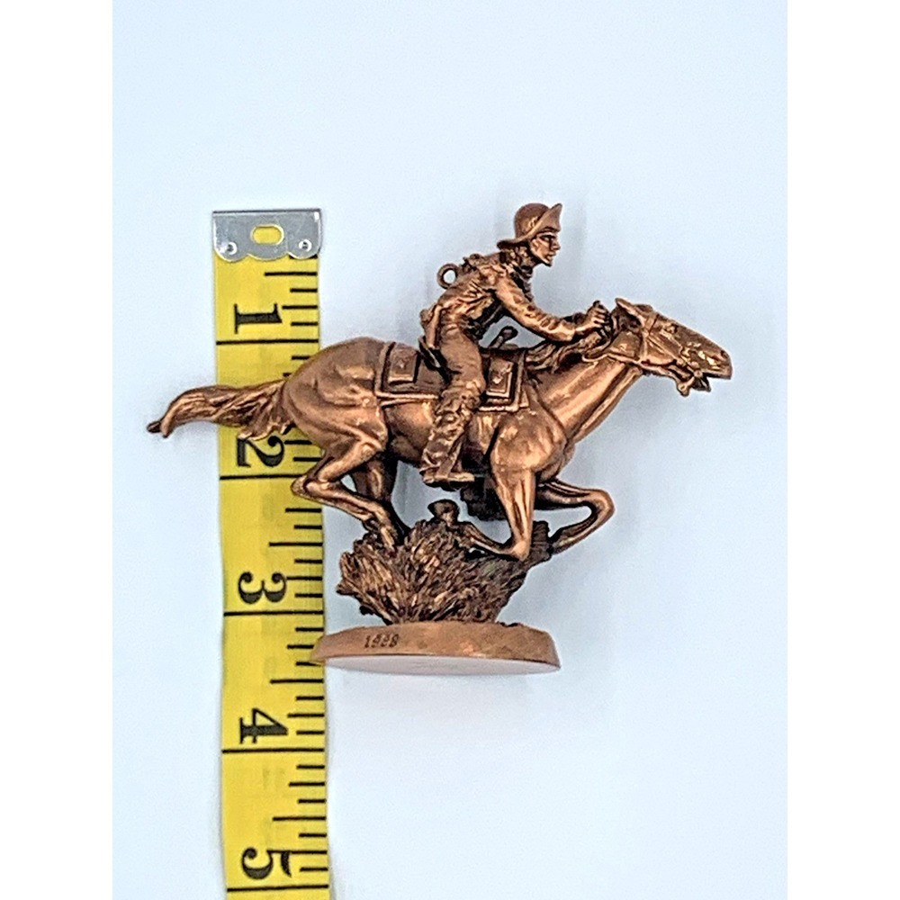 1998 Pony Express Rider #1 in Series The‎ Old West Hallmark Keepsake Ornament - Picture 7 of 13